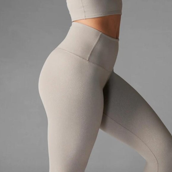 NWOT Tavi Flax Python HIGH WAISTED 7/8 LEGGINGS Women's Small - Picture 2 of 7